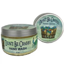 Load image into Gallery viewer, Don’t Be Crabby Hand Wash - 5oz Christmas Stocking Stuffer, Festive Coastal Scented Soap Gift for Holiday Cheer