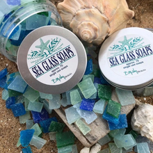 Load image into Gallery viewer, Sea Glass Soap - Approx. 75 Single-Use Soaps in a Jar, Perfect Stocking Stuffer for Christmas, Beach-Inspired Holiday Gift