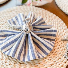 Load image into Gallery viewer, Sea Horse Napkin Rings - Set of 4